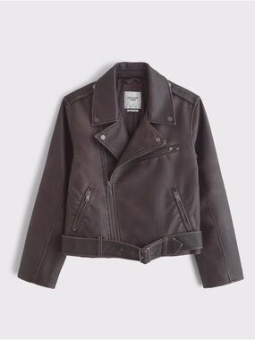 Vegan Leather Biker Jacket